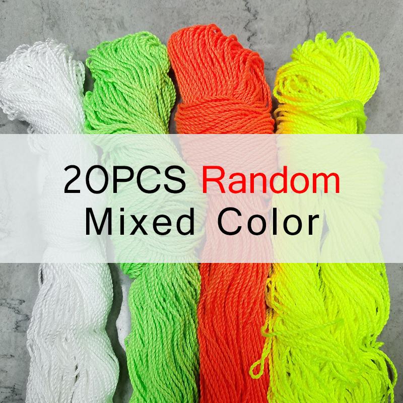 20pcs/Pack Muti-Color YoYo String Rope 105cm Length Polyester Cotton Rope Replacement Accessories Professional Practice Prop ZYF