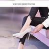 High Heels Women with 2025 New Spring and Autumn Pointy Women's Shoes Dress Wedding Shoes Temperament Banquet Single Shoes