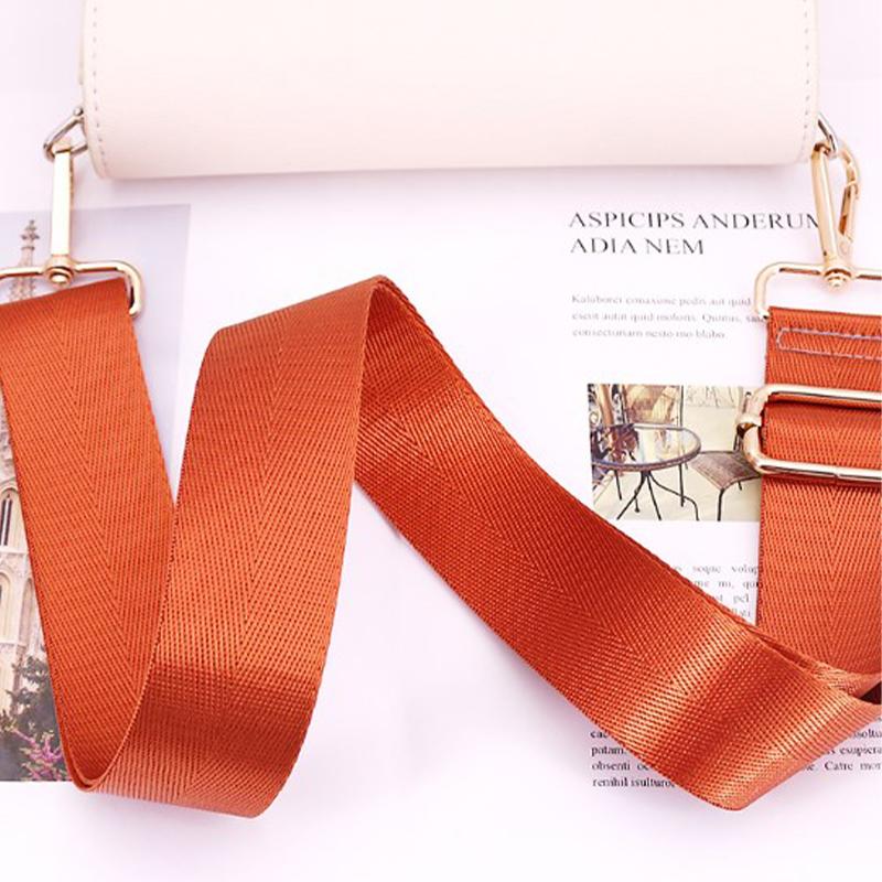 Shoulder Bag Strap Wide Replacement Strap For Bags Nylon Woman Messenger Bag Accessories Metal Buckle Bag Straps