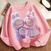 Children's Casual Hoodies, Fashionable Long-sleeved Loose Hoodies for Boys and Girls In Spring and Autumn