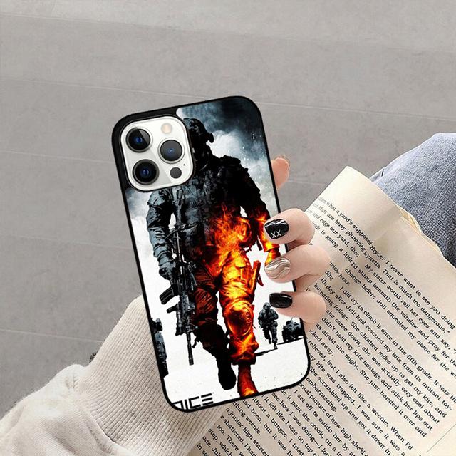 Military Special Solider Army Phone Case Back Cover for iPhone 17 Air 16 15 14 13 11 12 Pro Max Plus Shell Coque