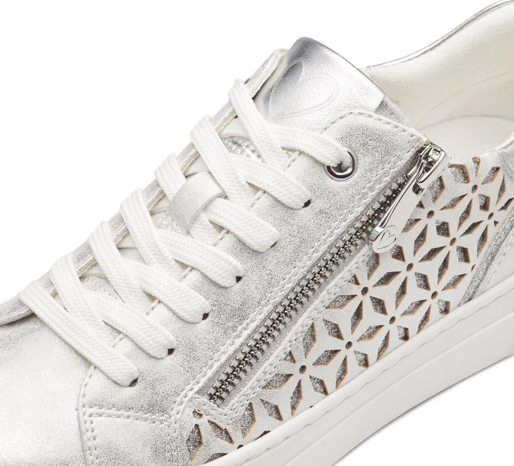 Кроссовки Marco Tozzi Sneaker grey silver