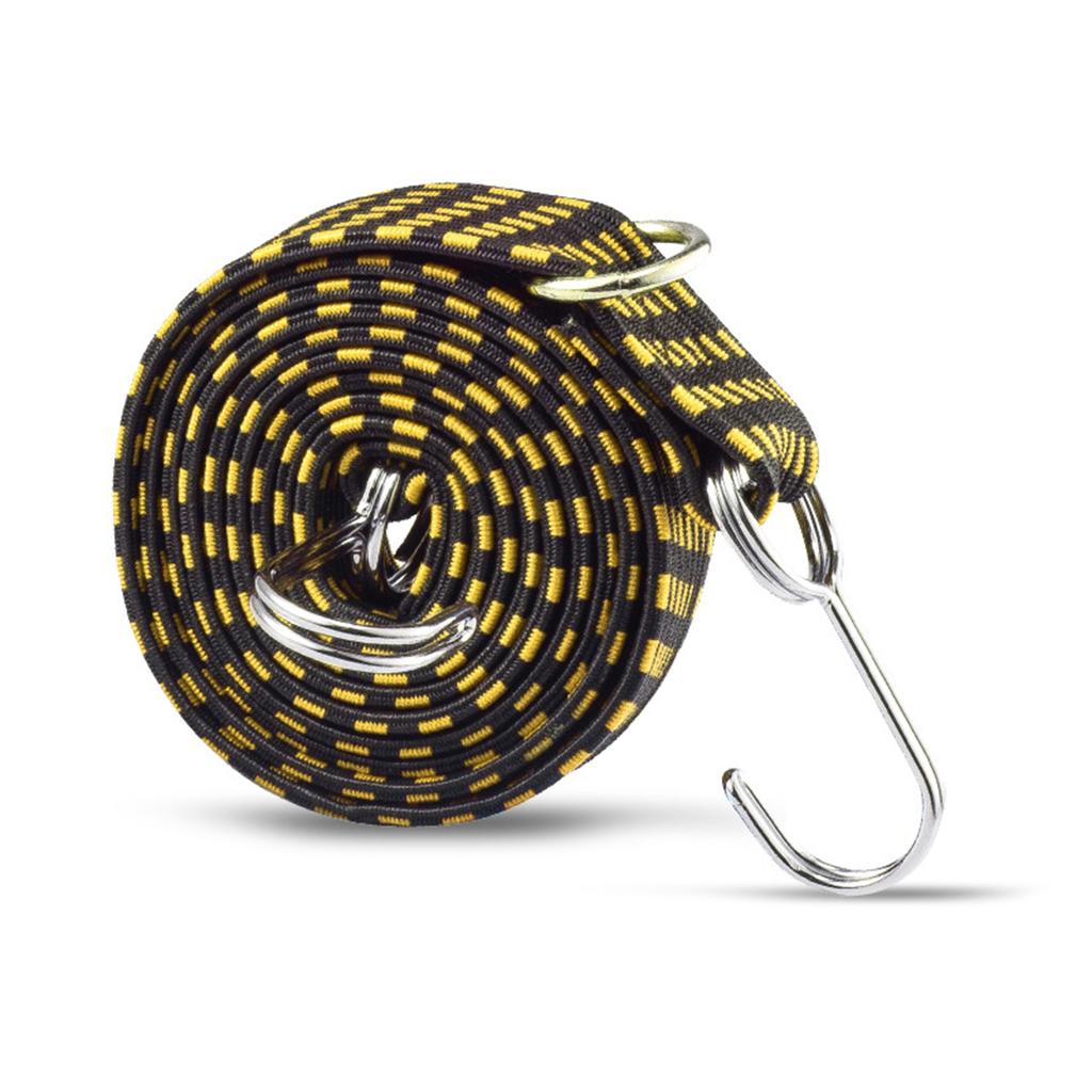Sturdy Polypropylene Fiber Elastics Cord Motorcycle Cargo Strap for Stable Load Securing