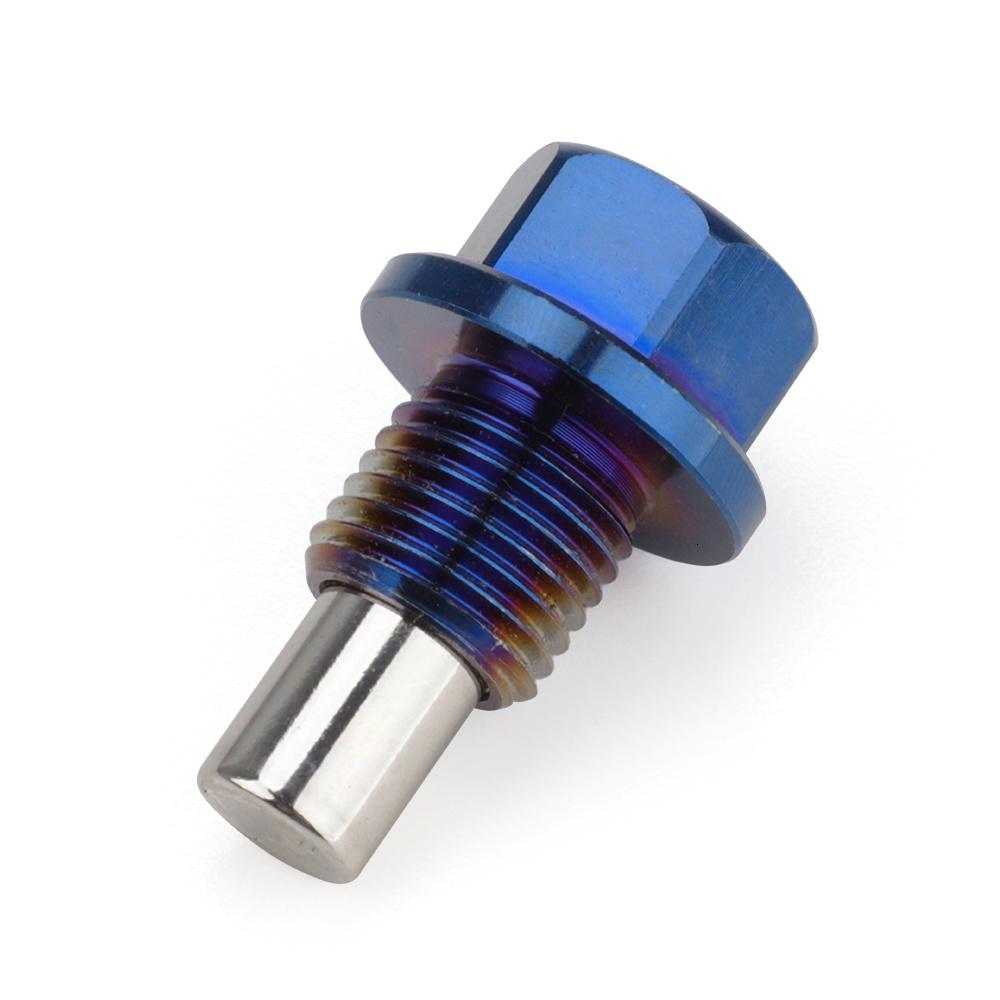 Reusable Permanent Magnetism 5000 Gs Titanium Alloy Magnetic Oil Drain Plug Oil Sump Nut M12x1.25 M12x1.5 M12x1.75 M14x1.5