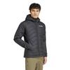 Adidas Terrex Insulated Hooded Jacket JMS27 Black Multi-Synthetic Men's (IM7683) J/L