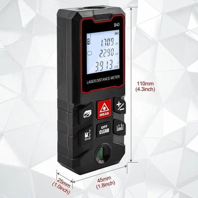 80M 100M Tape Range Finder Build Measure Device Electronic Ruler Portable Laser Distance Meter Rangefinder