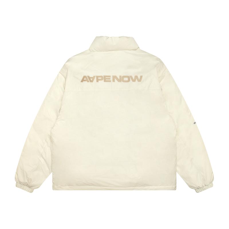 Aape By *A Bathing APE® Logo Patch Down Jacket AAPDNM7655XXN