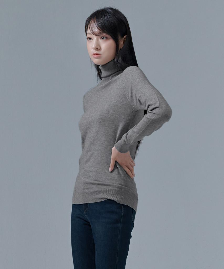 CHASECULT Women'S Basic Turtleneck Sweater-Cgzg5252E0B