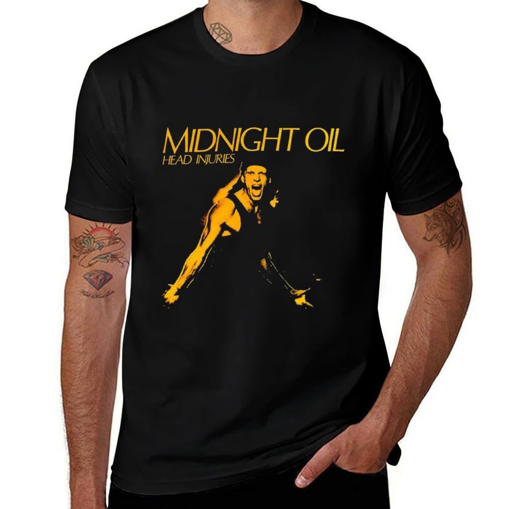 Midnight Oil TShirt Summer Casual Loose TShirt
