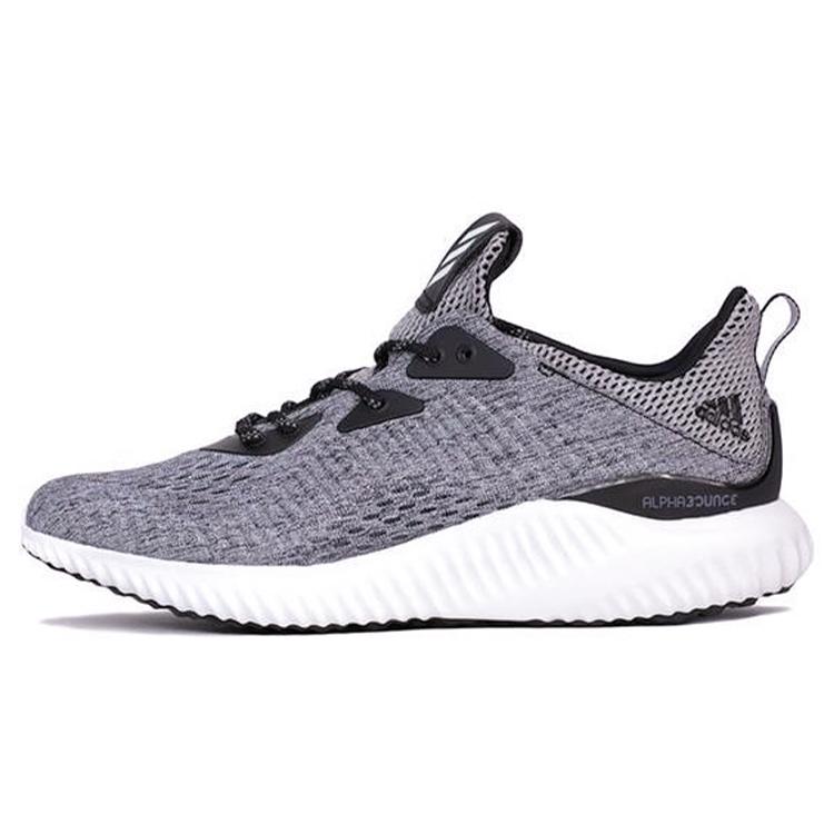 new Adidas Alphabounce Engineered Mesh 'Core Black'