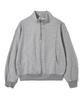COSTUME O’CLOCK Curved Fleece-Lined Half Zip Sweatshirt 3 Colors Coosts261