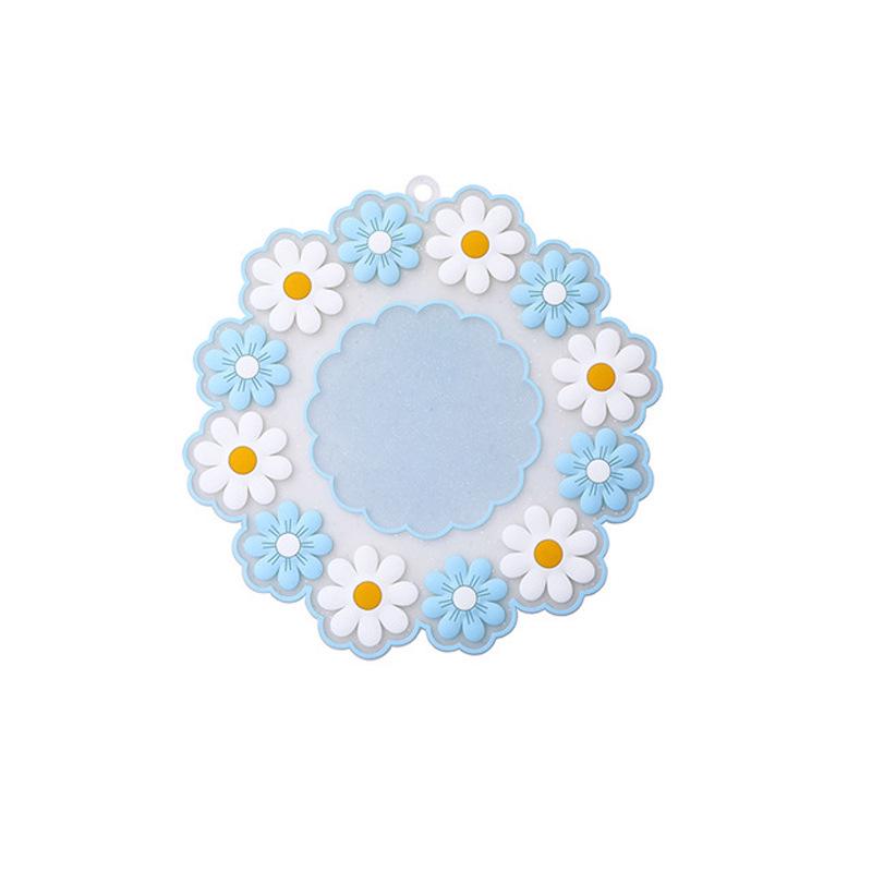 Kreslená sedmikráska Žáruvzdorná silikonová podložka a sada podtácků