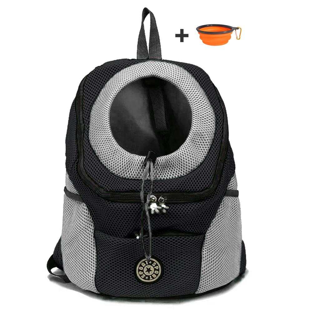 Mochila Portamascotas para Perro al Aire Libre Transpirable Camuflaje Productos de Viaje Bolsas Para Perro Pequeño Gato Chihuahua Teddy Mochila de Malla