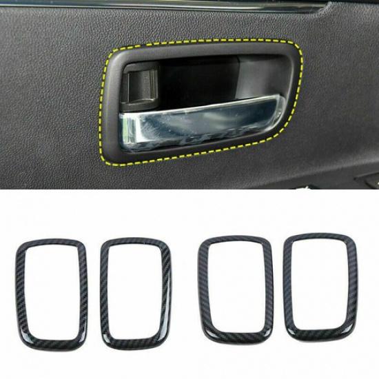 4X Inner Door Handle Bowl Cover Trim for Mitsubishi ASX Outlander Sport 2013-21