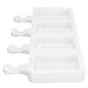 Grid Pattern Ice Bar Maker Square Ice Lolly Mold Portable DIY Ice Cream Mold  Summer Dessert