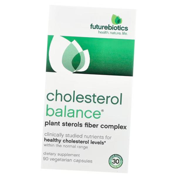 

Комплекс для контроля уровня холестерина, Cholesterol Balance, FutureBiotics (71419004) 90vcaps