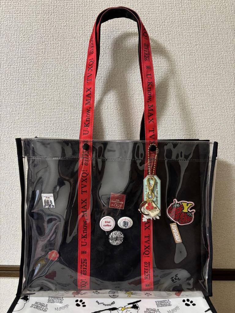 [USED] TVXQ 15th Anniversary Goods Deco Bag
