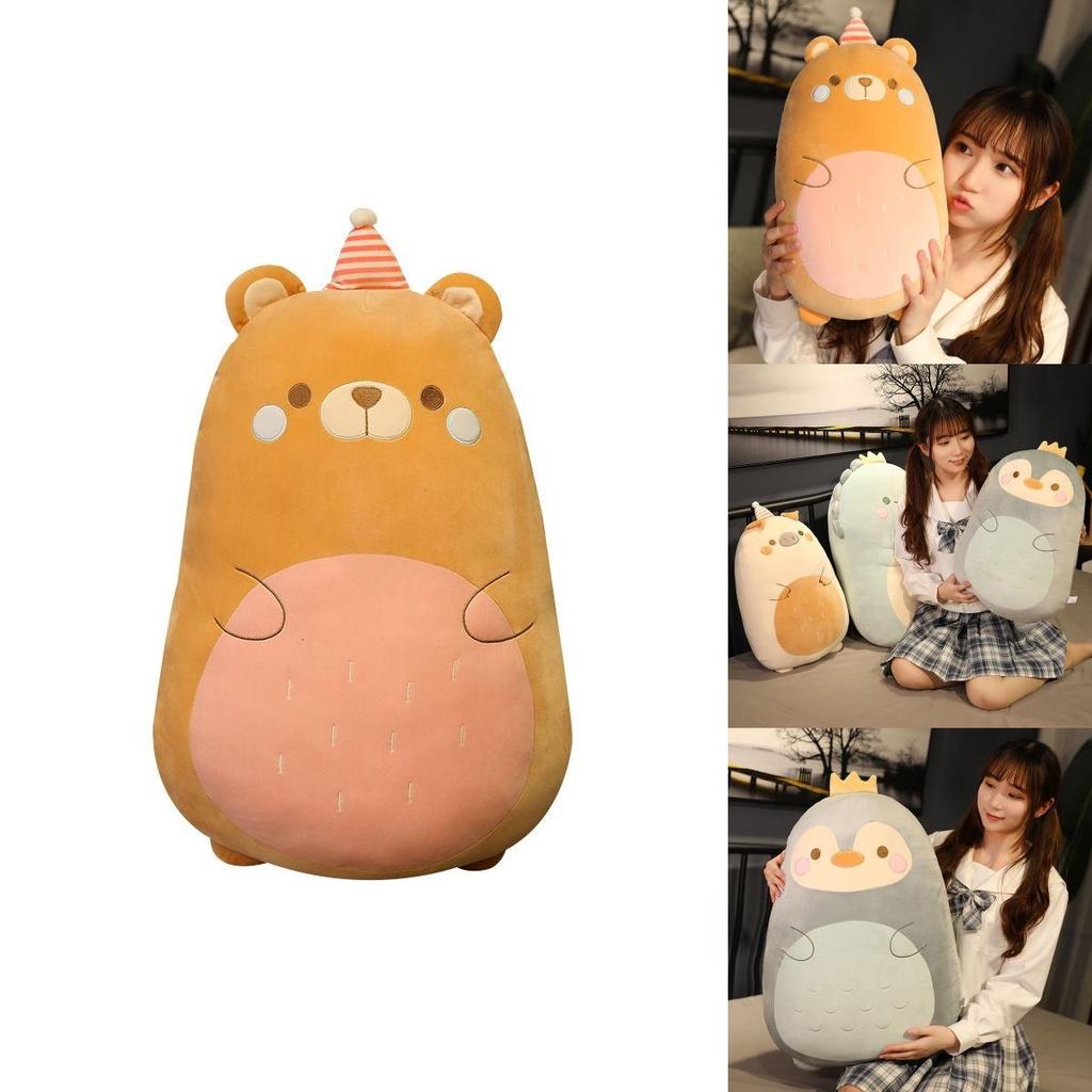 Adorable Dinosaur Plushie Bear And Penguin Plush Toy For Girls Soft And Safe Comfort