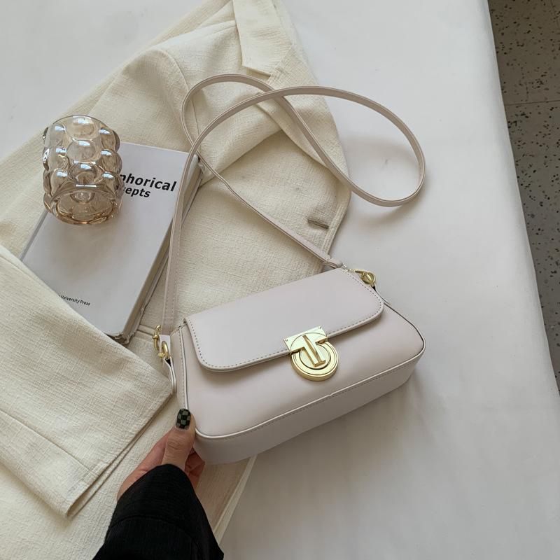 

Жіноча сумка під пахвами в стилі ретро, ​​осінь-зима 2024, нова текстурна сумка через плече, високоякісна модна універсальна маленька квадратна сумка