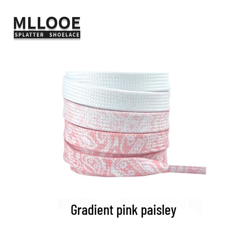 Cashew Flower Shoelaces for Air Force One AF1 & Casual White Sneakers