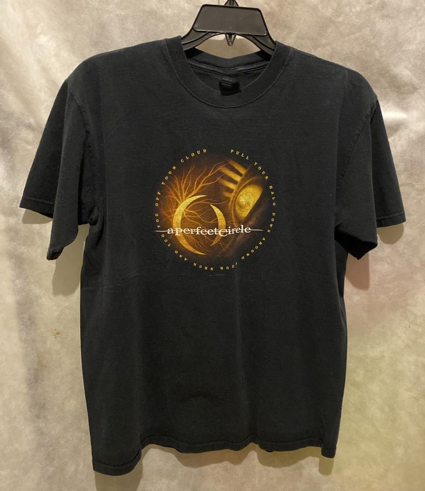 Vintage A Perfect Circle Band  T Shirt Black All  Size AR1417 Unisex T-Shirt L