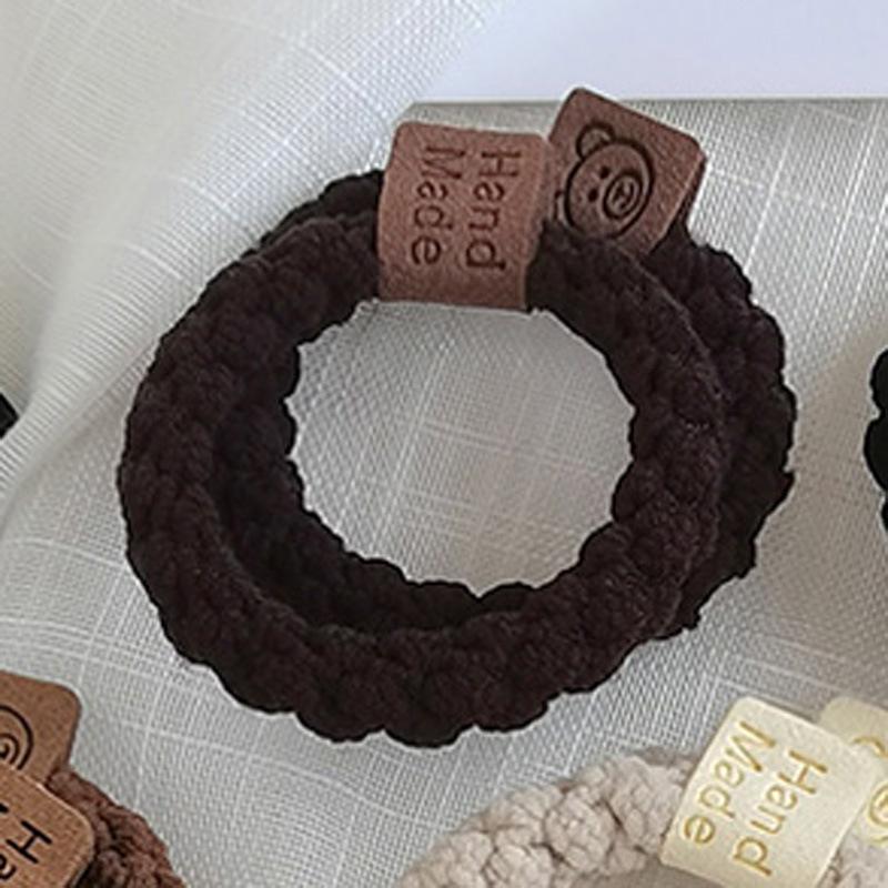 Chic Plush Bun Hairband with Elastic Intestine Design