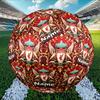 Individueller Name Personalisierte Fußballmannschaft F.C-A Druck Größe 5 Fußball Training & Spiel Fußball, für Team, Kicken, Geschenk für Fußball-Enthusiasten