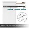 Heavy Duty Drawer Slides 8 Inch, Full Extension Drawer Slides, Ball Bearing C