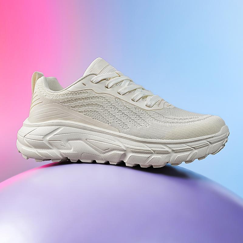

2025 large size popular versatile breathable sneakers spring and summer lightweight thick-soled shock-absorbing running shoes men s 39