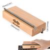 Guitar Fret Crowning File Luthier Building Repair Maintenance Polishing Tool Bevel-flush Files Works for 30 To 90 Angle/Degree