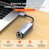 MINDPURE UR004 USB3.0 до RJ45 Гігабітний Ethernet Адаптер Високошвидкісний Мережевий Конектор