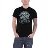 Queen Unisex Erwachsenen Metallwappen T-Shirt
