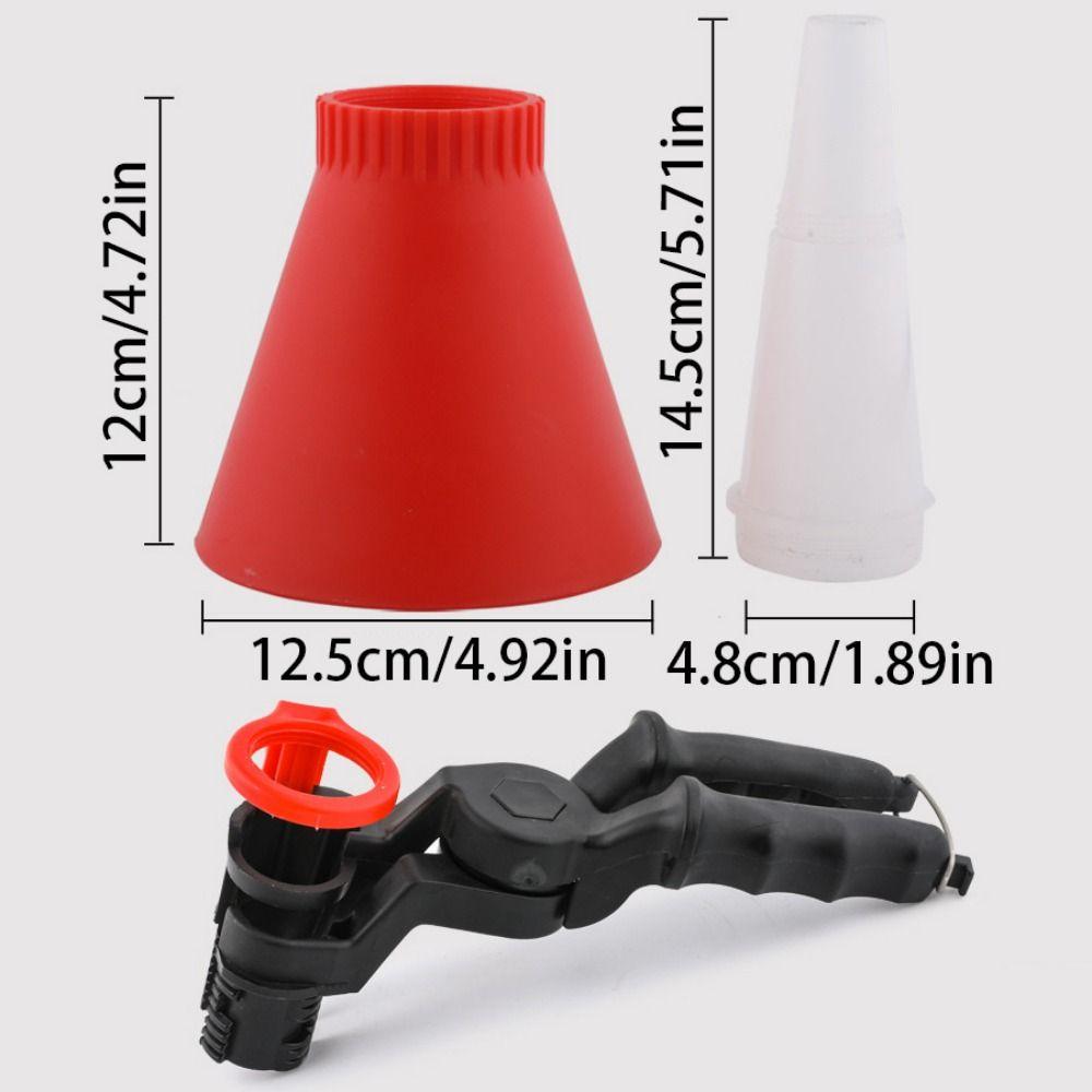 Leak-Proof Car Refueling Funnel Threaded Type Oil Filling Kit  DIY Essential