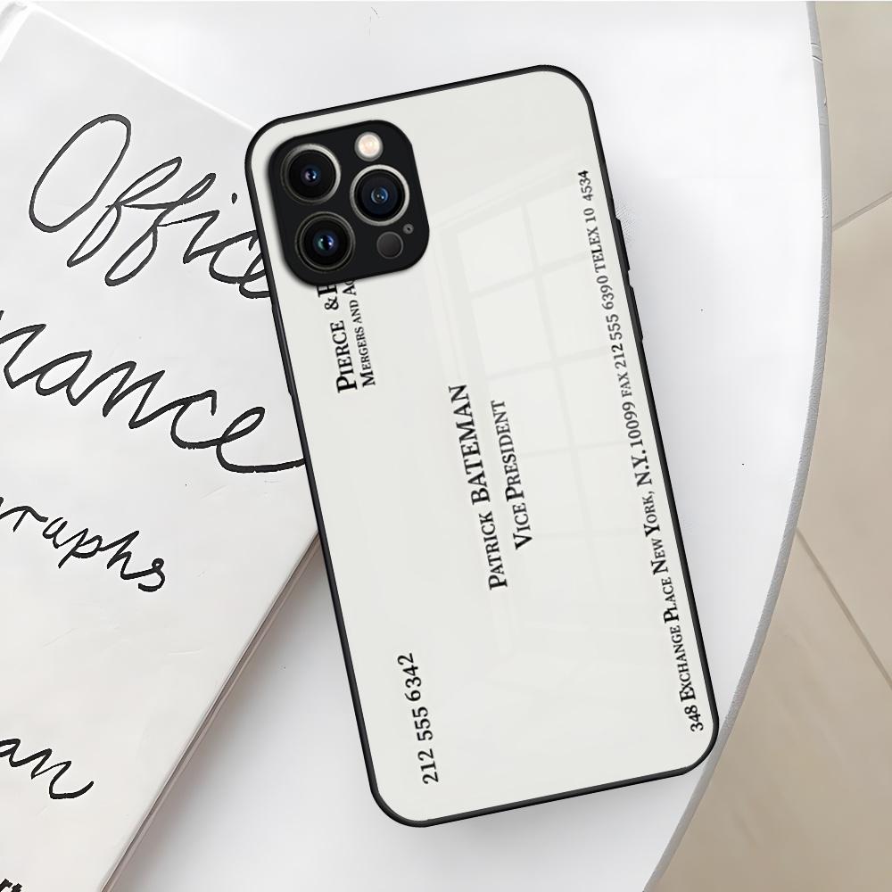 A-Americans P-Psychos Phone Case for Iphone 17 16 Air 15 14 12 11 13 Pro Max Mini X Xr Xs Se Puls glass Cover
