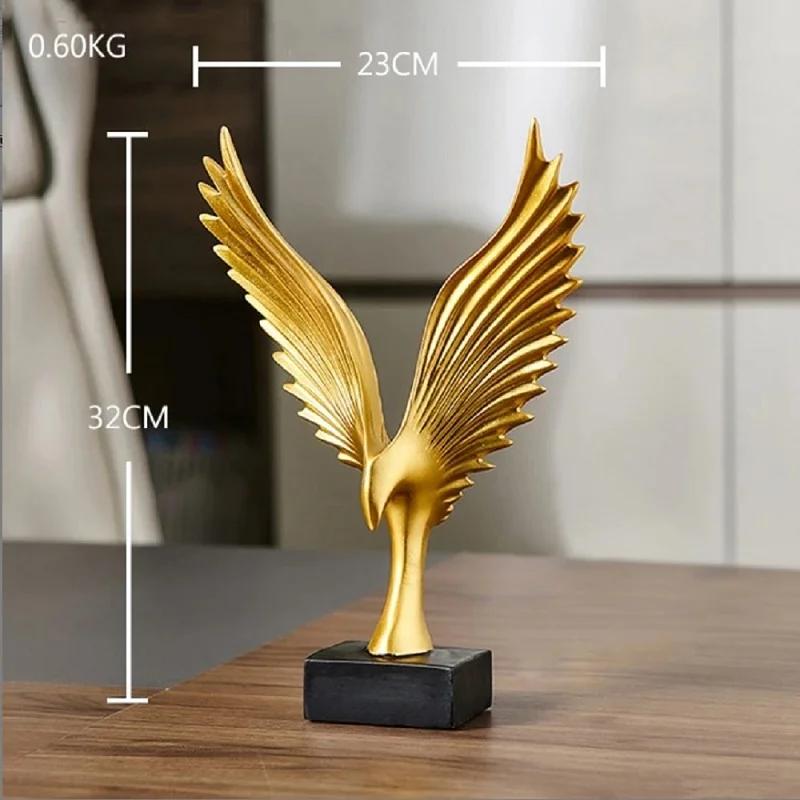 

Dazhan Roc Расправленные крылья Украшения для рабочего стола Тумба под телевизор Охладитель вина Украшения для прихожей Изделия из смолы