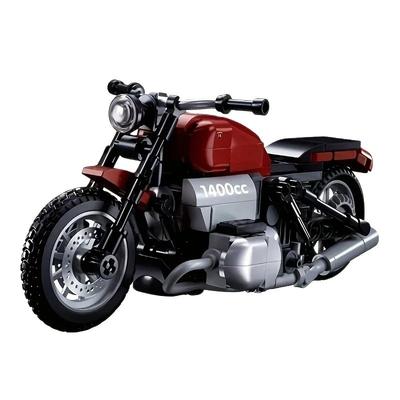 222 Teile Motorrad Montage Baustein Spielzeug, DIY Modell Montage Spielzeug, Schreibtisch Dekorationen, Weihnachtsgeschenke