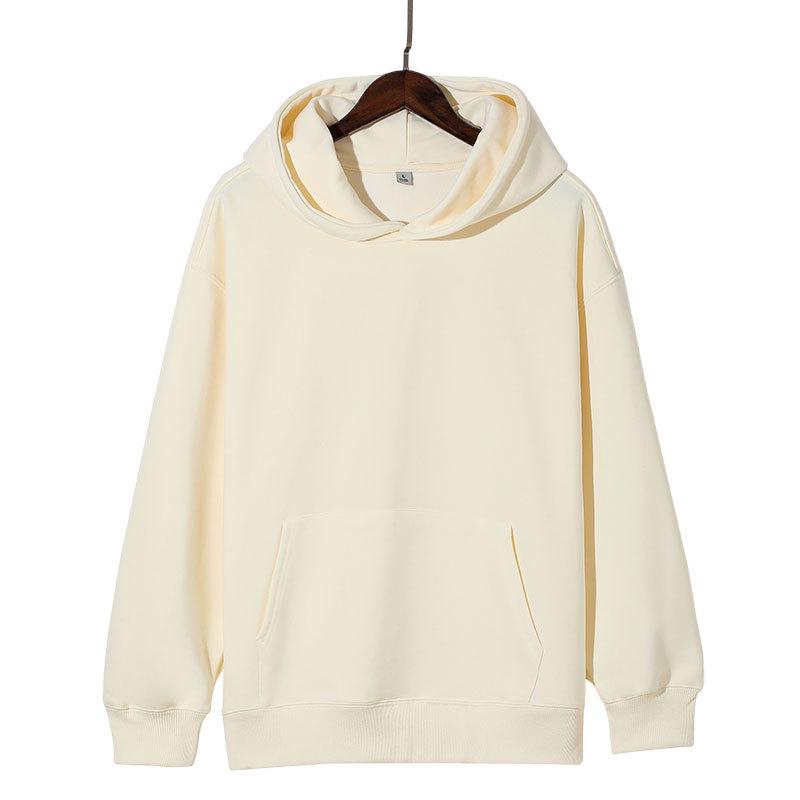 Unisex Autumn Solid Color Hooded Sweatshirt - Loose, Casual, and Comfortable