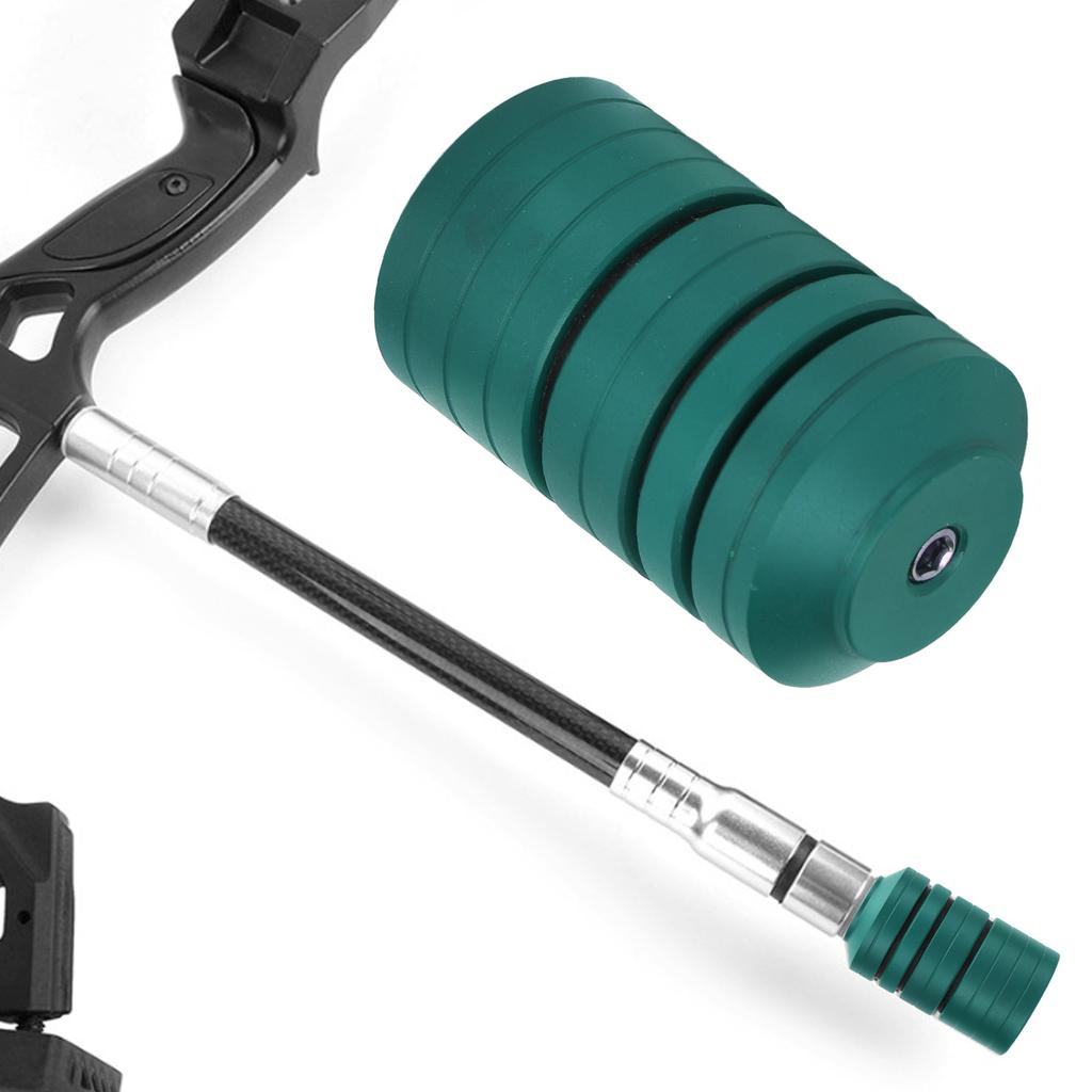 Bogenschießen Bogen Stabilisator Gewicht Set Abnehmbares Aluminiumlegierung Gegengewicht Set für Recurvebogen und Compoundbogen