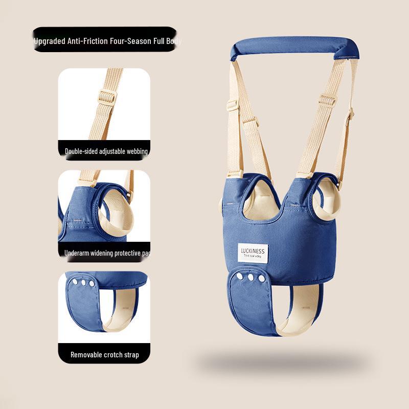 

Детский страховочный поводок: Многофункциональная, дышащая, защищающая от натирания, противоударная, обучающая и защищающая от потери страховочная шлейка для младенцев.