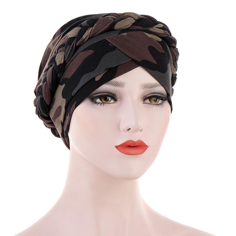 Muslim Women Islamic Inner Hijab Turban Cap Headwear Arab Head Wrap Hair Accessories