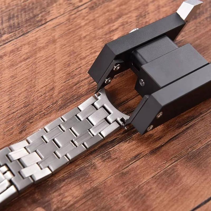 Aluminum Body Spring Bar Pliers For Precise Jewelry Crafting Electronics Assembly Steel Jaw Design