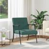Armchair Dark Green Fabric