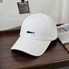 Fashion Hat Korean version of simple little whale embroidered baseball cap Japanese literary tide student versatile casual fashion cap couple