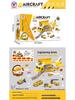 Multifunctional Inertial Airplane Toy Set - Large Size Gift for Children