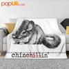 Chinchillin Chinchilla Tierliebhaber Grafik Ultra-Weiche Decke Steppdecke Winter Sofaabdeckung Bettbezüge