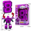 Children's Educational Digital Toys Deformed Robot Boy 0-9 Digital Assembly Robot Building Blocks
