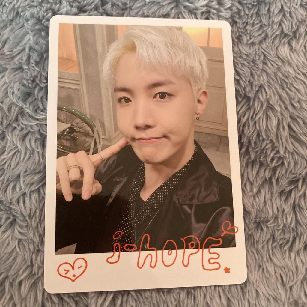 [USED] BTS Hobi J-HOPE Trading Card Mini Poster, PMD Special Mini Photo Card