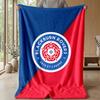 Blackburn Rovers Football Print Flannel Blanket, Soft Warm Lightweight Throw Blanket for Sofa Bed Camping