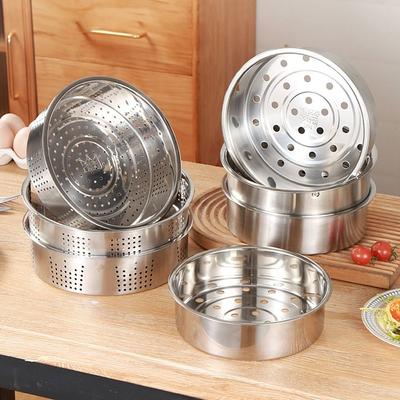 Anti-scald Steamer Food Steamer Basket Rice Pressure Cooker Food Rack Steaming Grid  Kitchen