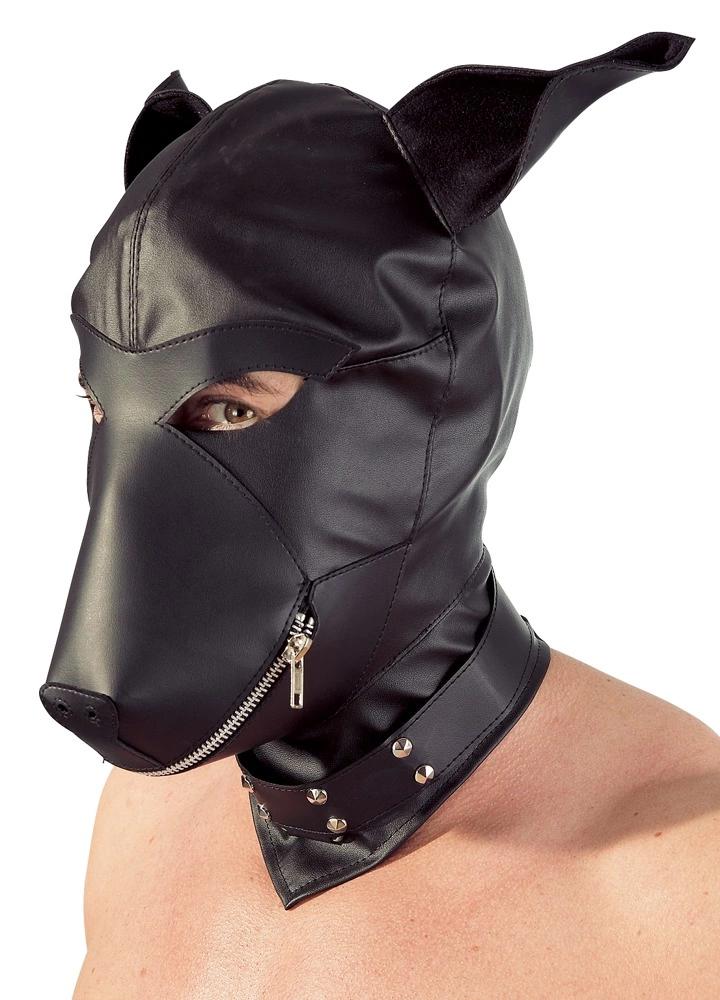 Fetish Collection - Dog Head Mask with Ears